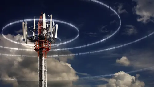 Telecoms signal emitter, representing EWORLD’s implementation of VMware vCloud NFV for a large Communication Service Provider.